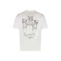 Tricouri REPRESENT pentru Barbati - Tricouri REPRESENT Represent Hand Drawn Thoroughbred T-Shirt WHITE Barbati (BM 19094376) - B-mall.ro