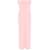 SOLACE LONDON 'Bysha' Pink Long Dress With Front Split In Tech Fabric Stretch Woman PINK