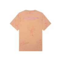 Tricouri Palm Angels pentru Barbati - Tricouri Palm Angels Palm Angels Cotton Crew-Neck T-Shirt Brown Barbati (BM 19094772) - B-mall.ro