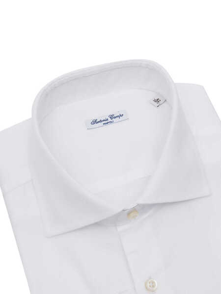 Camasi casual Sartoria Del Campo-Sonrisa Mens Shirt White Barbati (BM 19095660) 2