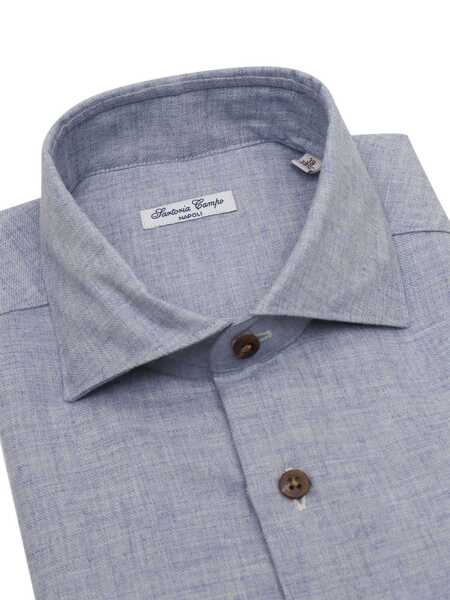 Camasi casual Sartoria Del Campo-Sonrisa Mens Shirt Light Blue Barbati (BM 19095669) 2