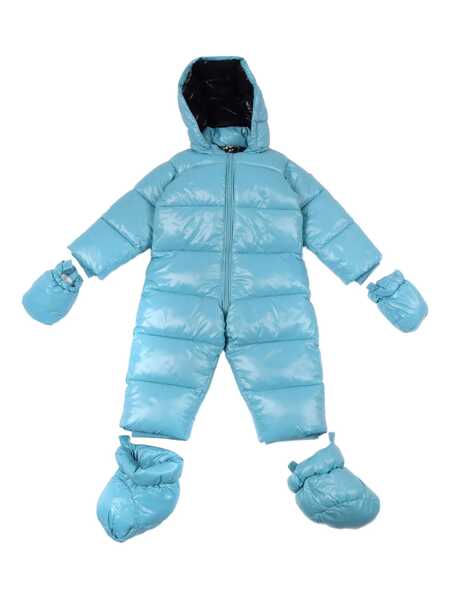 Salopete Save the Duck SHELL HOODED SUIT Light Blue Baieti (BM 19095705) 1