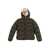 Save the Duck CHAZ HOODED JACKET WITH TEDDY LINING Green