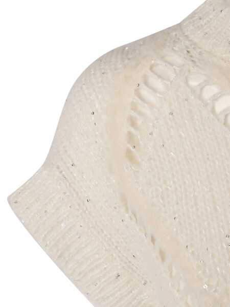 Pulovere ANTONELLI FIRENZE SWEATER White Femei (BM 19095813) 3