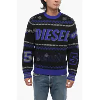 Pulovere casual Crew Neck Ug-Out Wool And Lurex Blend Pullover Barbati