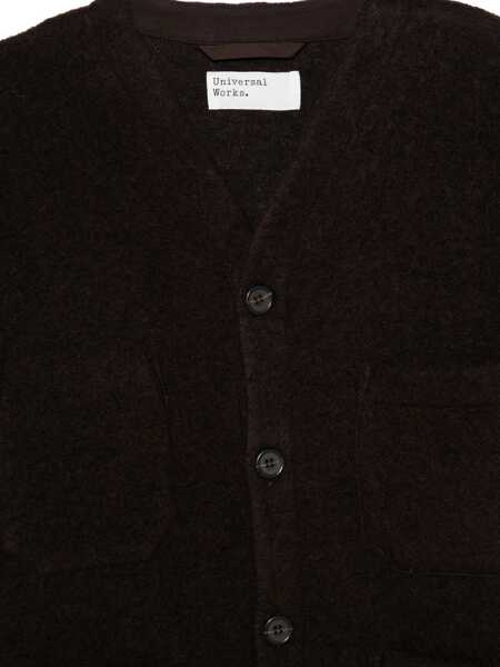 Cardigane UNIVERSAL WORKS UNIVERSAL WORKS 00016 CARDIGAN BROWN Brown Barbati (BM 19095996) 3