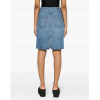 Fuste COPERNI Dama - Fuste casual COPERNI Denim Skirt With Logoed Buttons Blue Femei (BM 19096112) - B-mall.ro