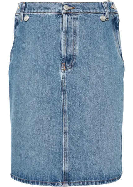 Fuste casual COPERNI Denim Skirt With Logoed Buttons Blue Femei (BM 19096112) 1