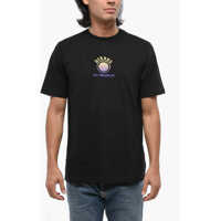 Tricouri Cotton Jersey T-Just 5-1 Crew-Neck T-Shirt With Printed Logo Barbati