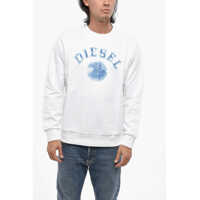 Bluze de trening Crew Neck Brushed Cotton Sweatshirt With Printed Logo Barbati
