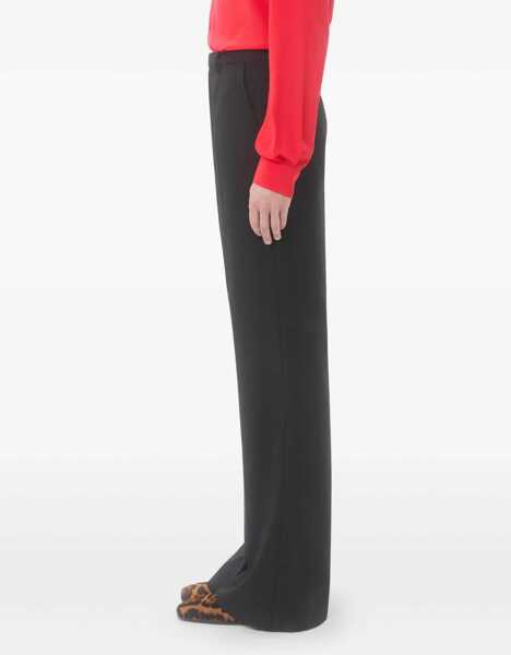 Pantaloni casual Valentino Garavani Black Nylon Gabardine Trousers NERO Barbati (BM 19096385) 4