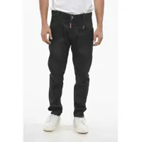 Blugi drepti Dark Washed Waxed Denim Tidy Biker Jeans 16Cm Barbati