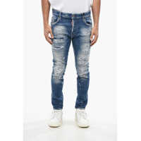 Blugi slim fit Distressed Effect Super Twinky Jeans 14Cm Barbati