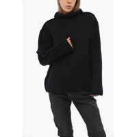 Pulovere Virgin Wool Ribbed Turtleneck Sweater Femei
