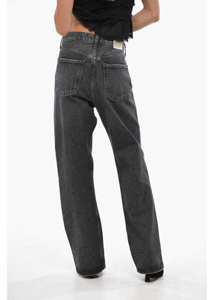 Blugi drepti AGOLDE Low-Slung Straight Fit Fran Jeans 22Cm Black Femei (BM 19097222) 4