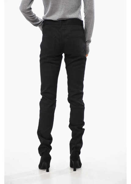 Blugi skinny Saint Laurent Dark Wash Slim Fit Jeans 15Cm Black Femei (BM 19097228) 2