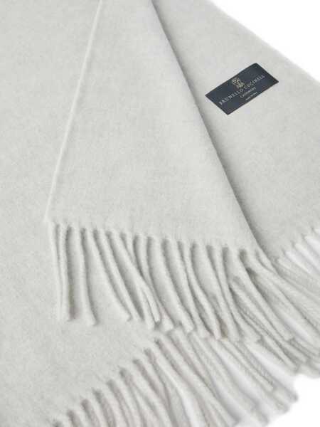 Esarfe Brunello Cucinelli Cashmere Scarf NEBBIA Femei (BM 19097324) 4
