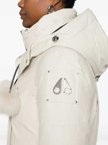 Geci Parka Moose Knuckles Original Stirling Parka ALABASTER W/ALABASTER SH Femei (BM 19097387) 5