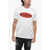 DSQUARED2 Crew Neck High Voltage Cotton T-Shirt White