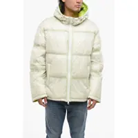 Geci de iarna Red Tag Nylon Baskin Down Jacket With Hood Barbati