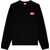 Diesel Essentials Crew Neck Cotton Sweatshirt With Logo Patch Black