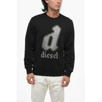 Bluze de trening Crew Neck Brushed Cotton Sweatshirt With Printed Logo Barbati