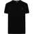 DSQUARED2 V-Neck Basic Cotton T-Shirt Black