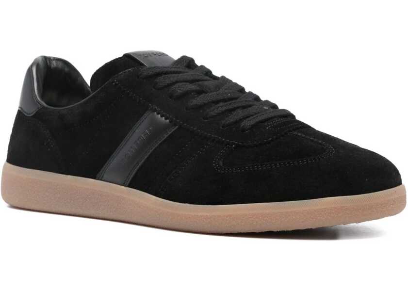 Sneakers Tom Ford Leather Sneaker With Logo BLACK Barbati (BM 19100015) 2