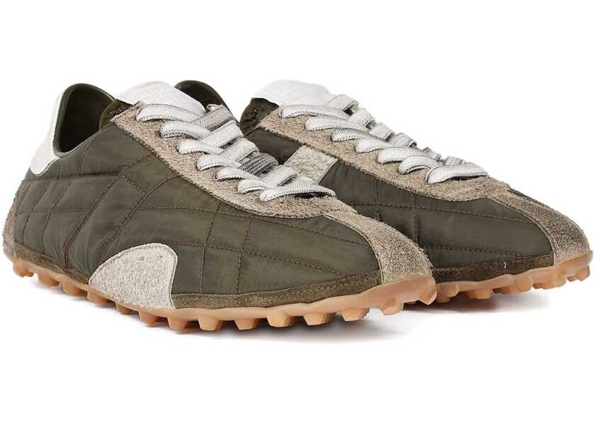 Sneakers Maison Margiela Sprinters Low Top Sneaker BROWN Femei (BM 19100024) 2