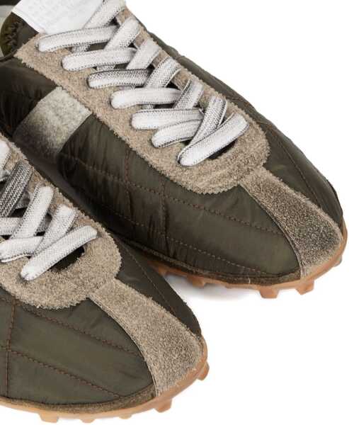 Sneakers Maison Margiela Sprinters Low Top Sneaker BROWN Femei (BM 19100024) 5