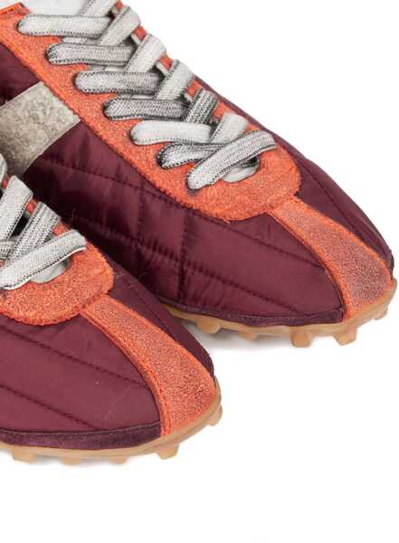 Sneakers Maison Margiela Sprinters Low Top Sneaker BORDEAUX Femei (BM 19100075) 5