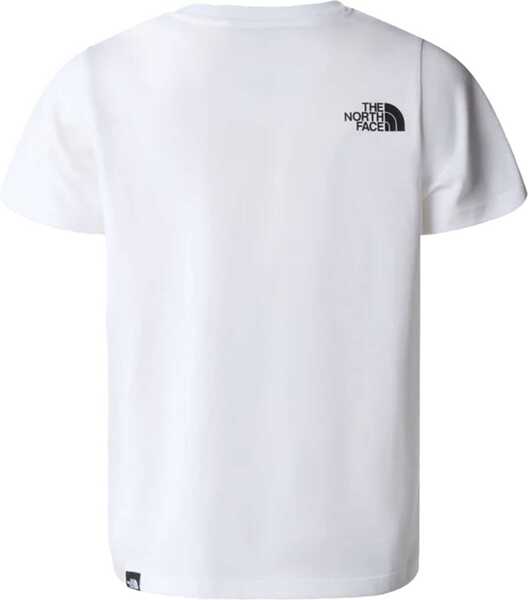 Tricouri The North Face T-Shirt With Logo WHITE Baieti (BM 19100081) 2