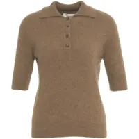 Tricouri Polo Raccoon knit polo Femei