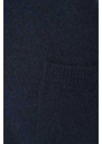 Cardigane MVM Raccoon wool cardigan Blue Femei (BM 19100249) 5