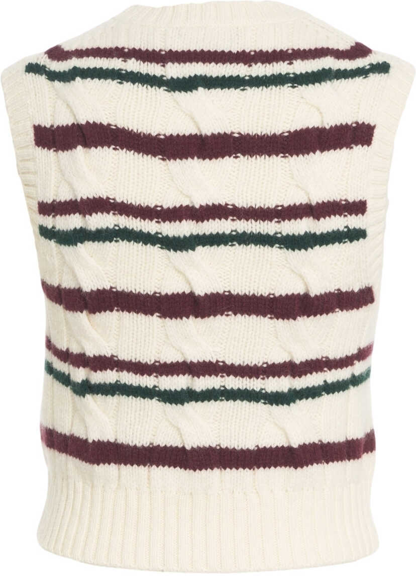 Pulovere casual Ralph Lauren Knit vest White Femei (BM 19100273) 3
