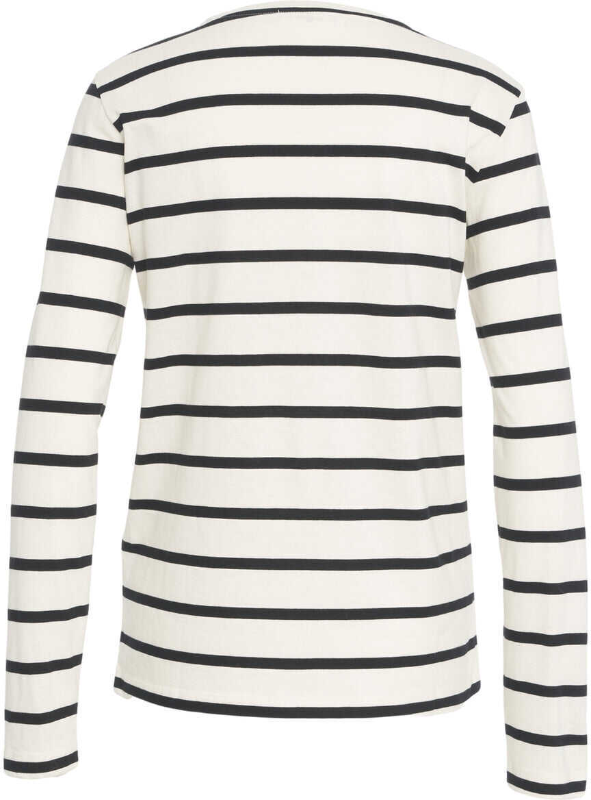 Tricouri Lovechild Striped t-shirt London White Femei (BM 19100309) 3