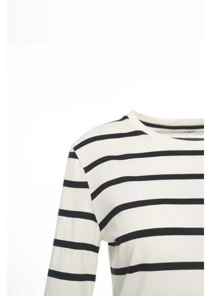 Tricouri Lovechild Striped t-shirt London White Femei (BM 19100309) 4