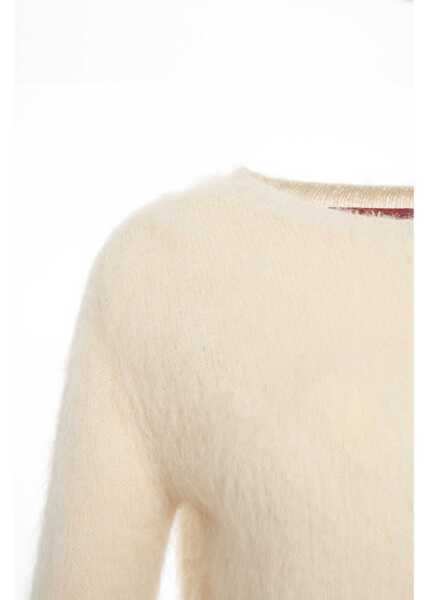 Pulovere Max Mara Mohair blend sweater Beige Femei (BM 19100321) 4