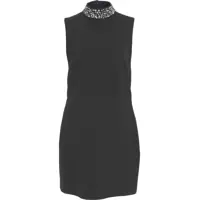 Rochii scurte Mini dress with rhinestones Femei