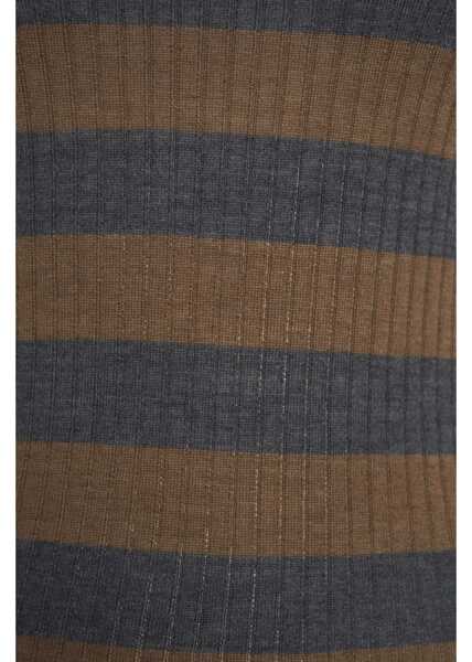 Tricouri Majestic Filatures Knit t-shirt Brown Femei (BM 19100330) 5