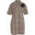 Liu Jo Dress with animal print Brown