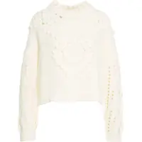 Pulovere Sweater with cable knit pattern Femei