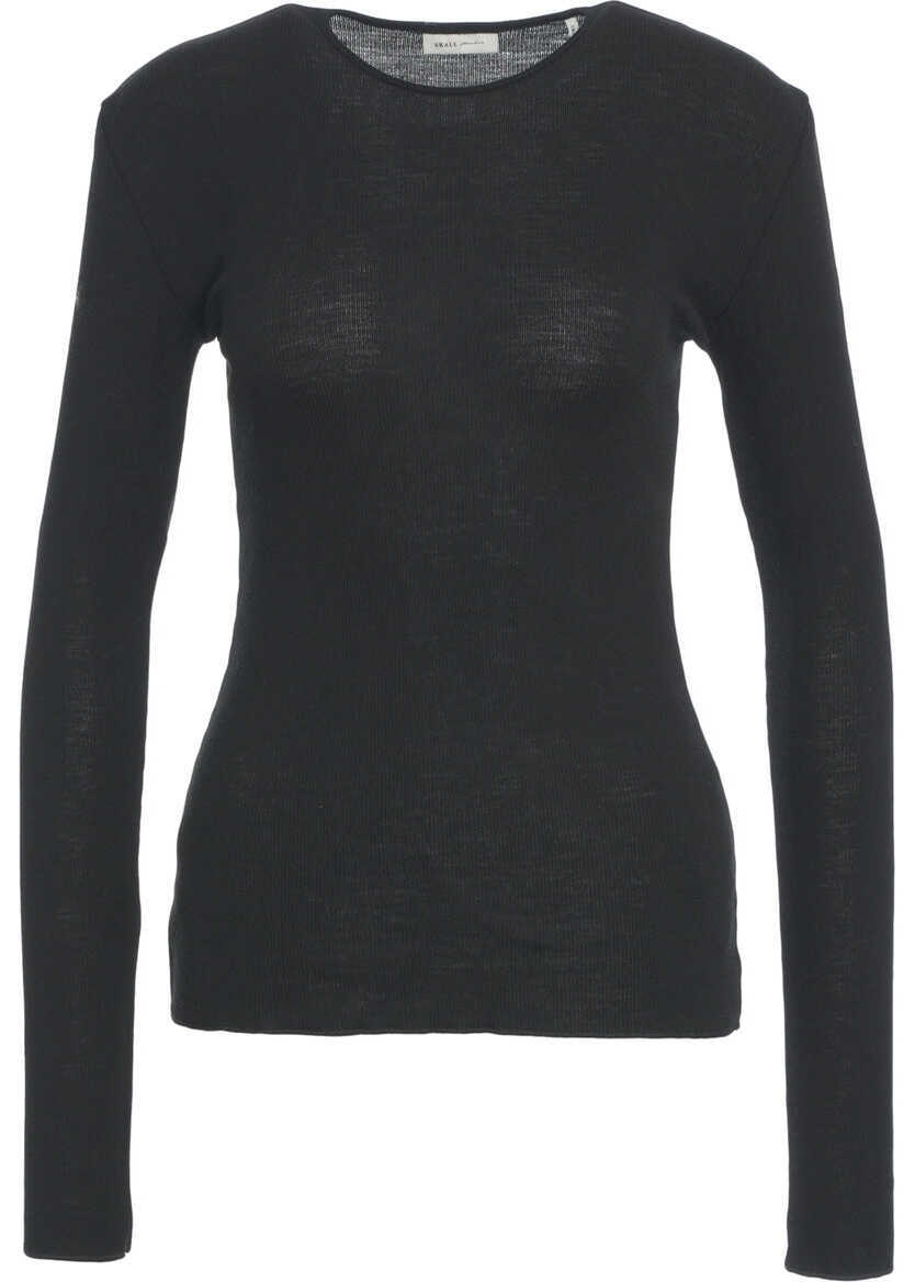 Pulovere casual Skall Long-sleeved shirt Amy Black Femei (BM 19100372) 2