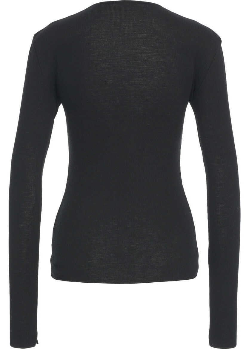 Pulovere casual Skall Long-sleeved shirt Amy Black Femei (BM 19100372) 3