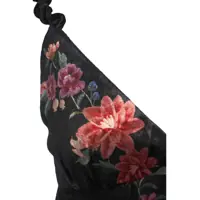 Maiouri Dama - Maiouri Farmrio Velvet top with floral pattern Black Femei (BM 19100384) - B-mall.ro