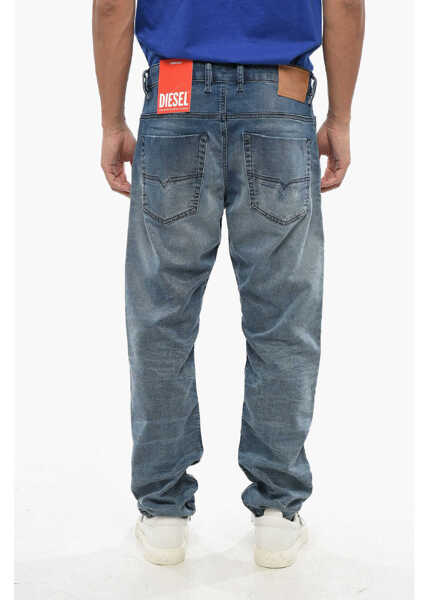 Blugi drepti Diesel Joggjeans Stretch D-Krooley Denims With Drawstring 16Cm Blue Barbati (BM 19100393) 2