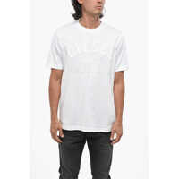 Tricouri Cotton Jersey T-Just-E50 Crew-Neck T-Shirt With Embossed Log Barbati