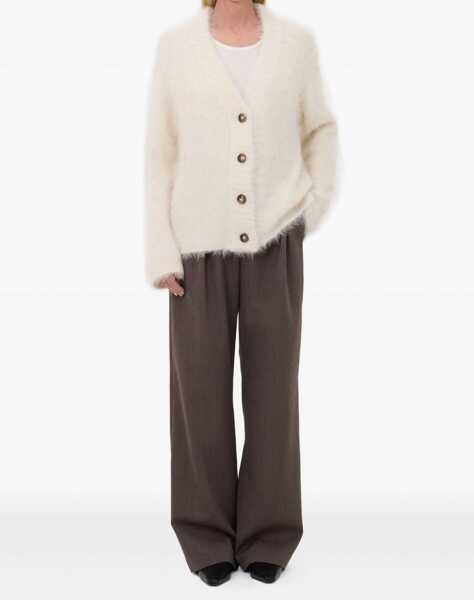 Cardigane LOULOU DE SAISON Lynn Cardigan WHITE Femei (BM 19100489) 2