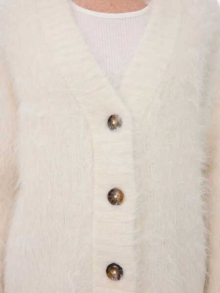 Cardigane LOULOU DE SAISON Lynn Cardigan WHITE Femei (BM 19100489) 5