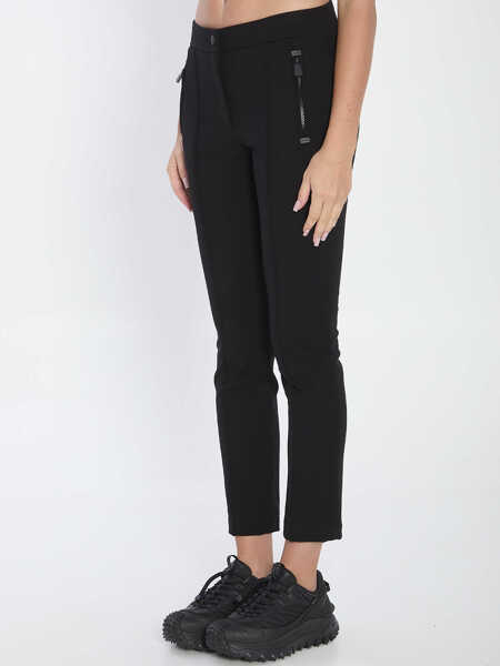 Pantaloni casual Moncler Grenoble Twill Pants BLACK Femei (BM 19100495) 2